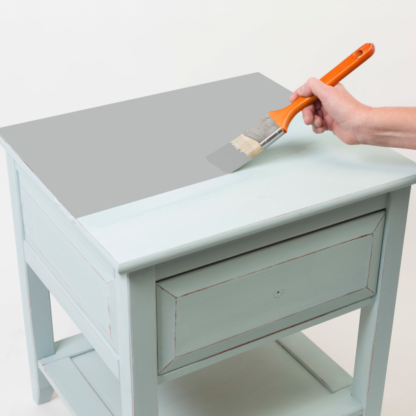 slide 4 of 29, Rust-Oleum Chalked Ultra Matte Paint - 285143, Quart, Aged Gray, 1 ct