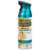 slide 9 of 25, Rust-Oleum Universal Metallic Paint & Primer in One Spray Paint - 330480, Turquoise, 11 oz