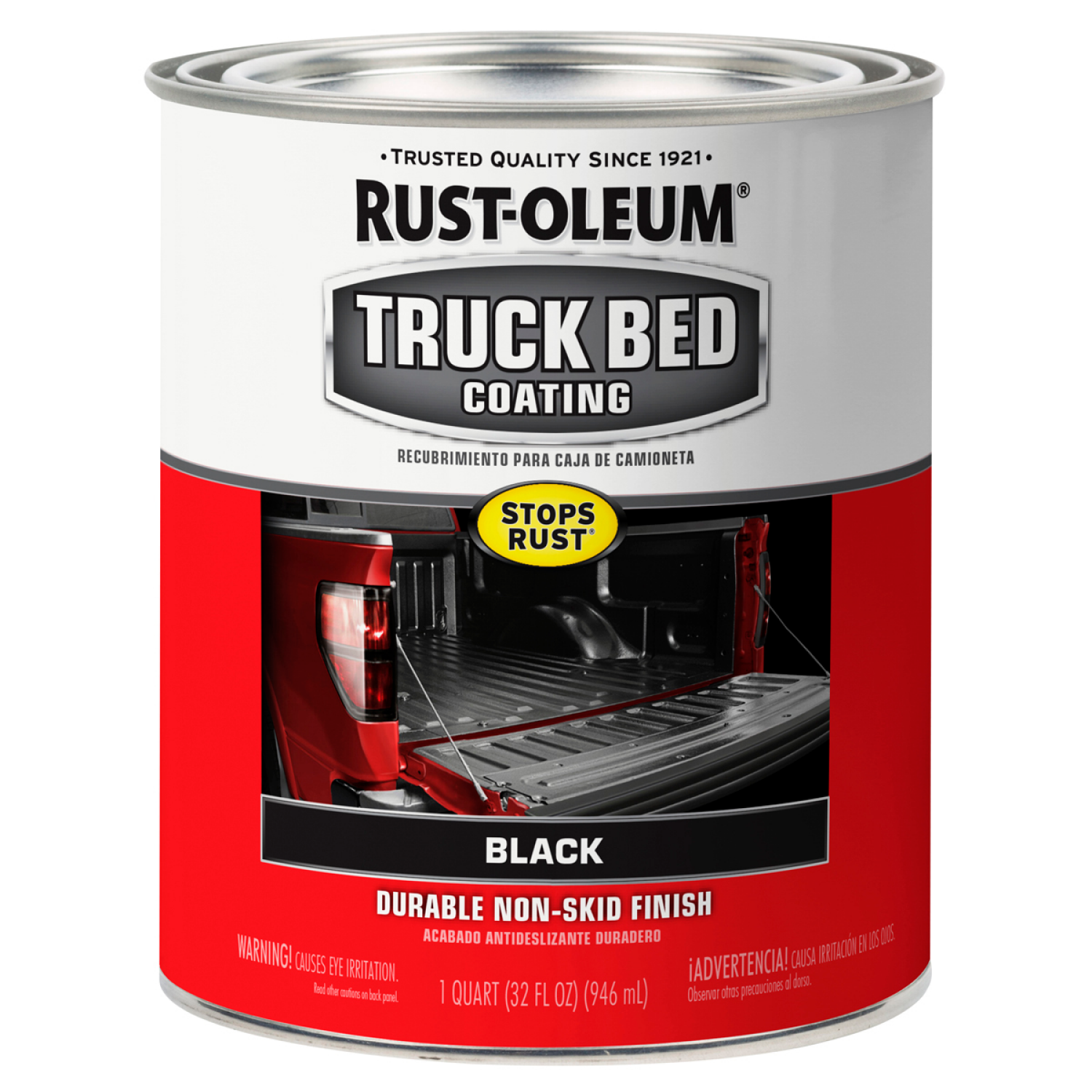 slide 2 of 3, Rust-Oleum Rustoleum Rust-Oleum Automotive Black Truck Bed Coating- 342668, Quart, 11 oz