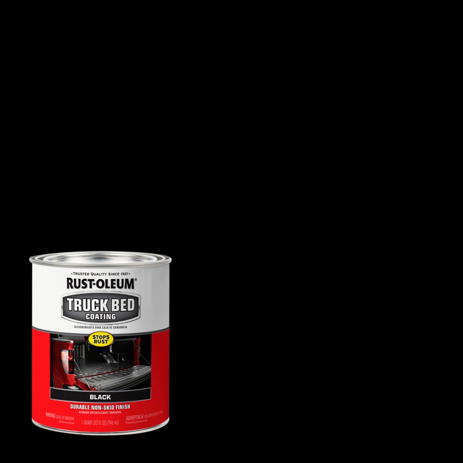 slide 1 of 3, Rust-Oleum Rustoleum Rust-Oleum Automotive Black Truck Bed Coating- 342668, Quart, 11 oz