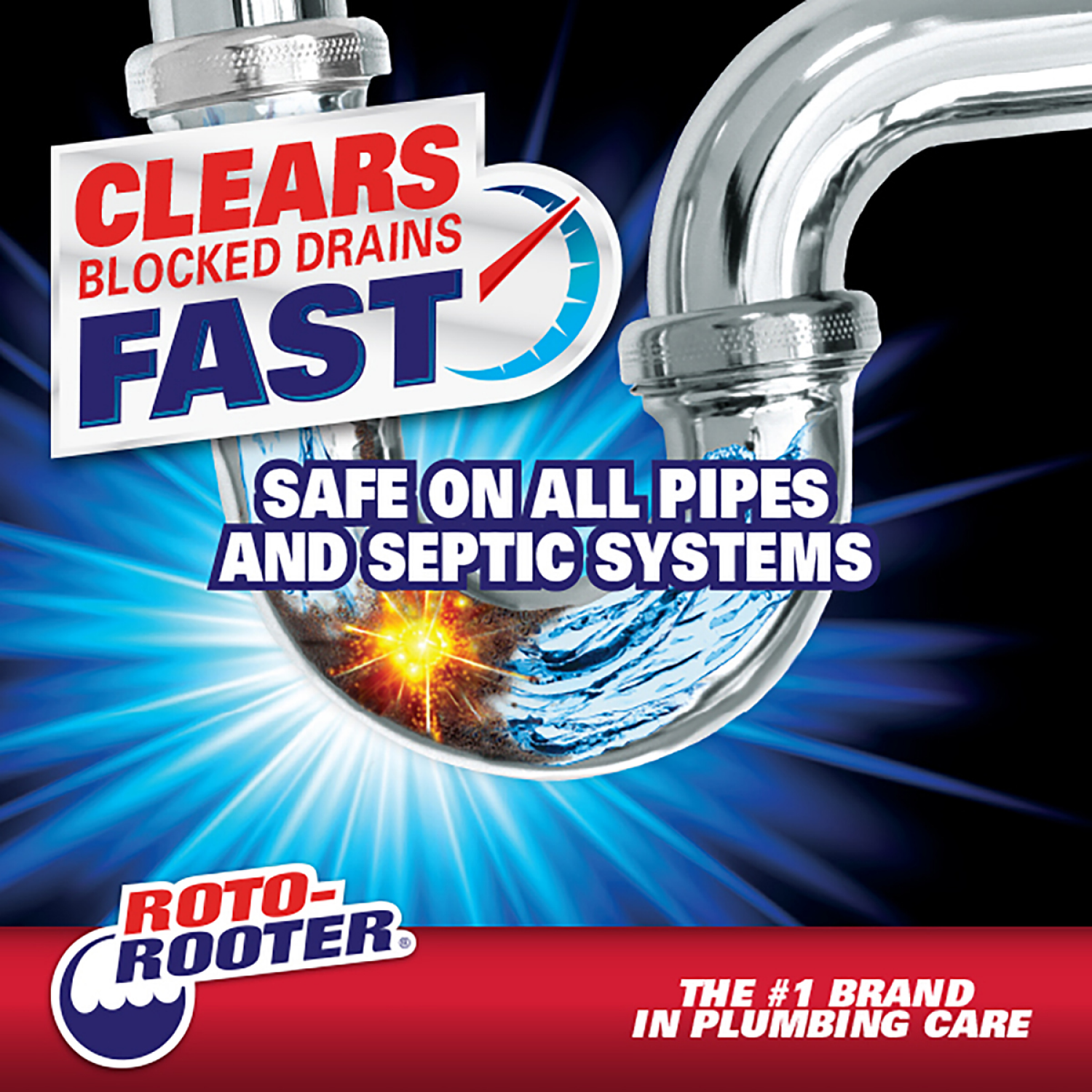 slide 2 of 5, Roto-Rooter Gel Clog Remover, 128 fl o, 128 oz