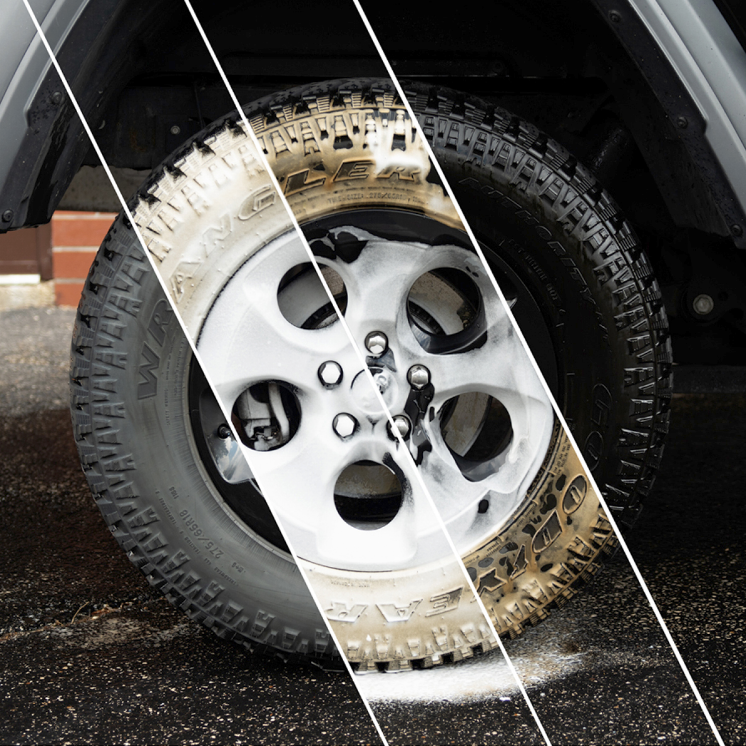 slide 4 of 5, Rustoleum Rust-Oleum Wipe New Blazing Wet Tire Shine spray, 15 oz