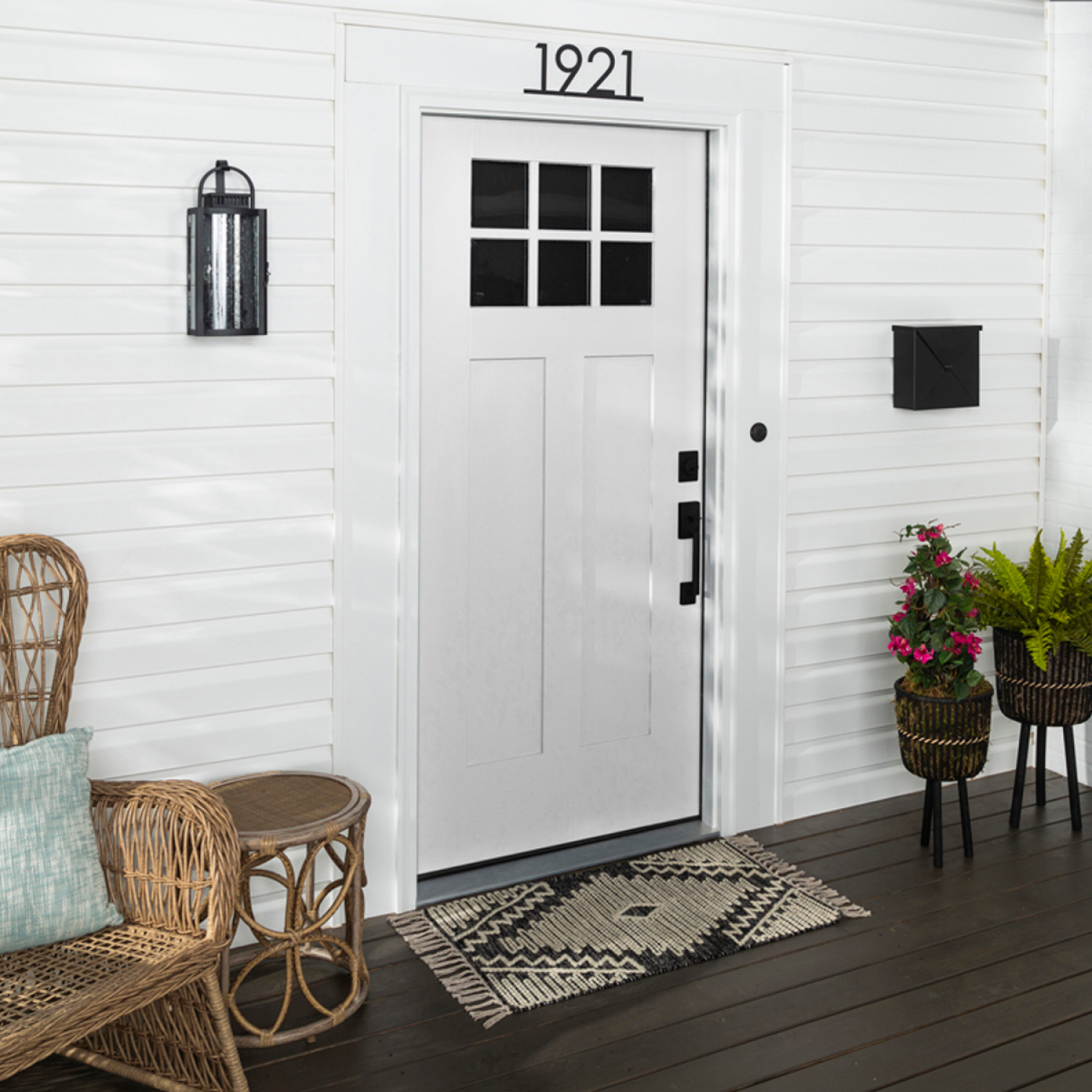 slide 2 of 3, Rust-Oleum Rust-Oleum Satin Door & Trim Paint- Quart, 369384, White, 1 ct