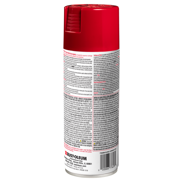 slide 24 of 29, Rust-Oleum Gloss Protective Enamel Spray - Sunrise Red, 