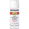 slide 5 of 29, Rust-Oleum Stops Rust Protective Enamel Spray Paint - 7791830, Satin White, 12 oz