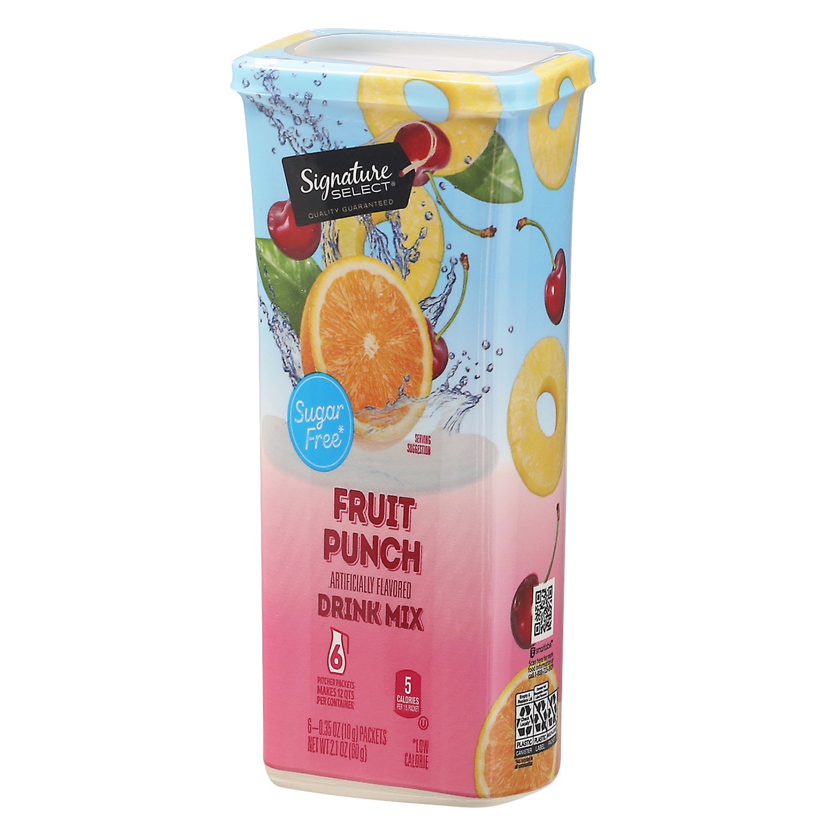 slide 3 of 9, Signature Kitchens Fruit Punch Artificially Flavored Drink Mix Packets, 