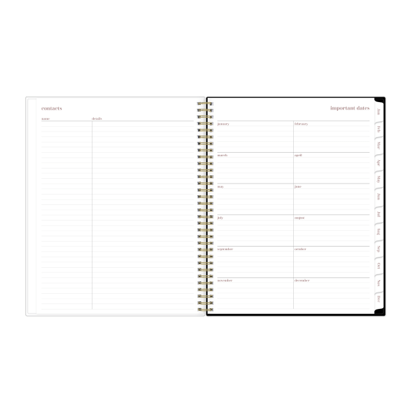 slide 7 of 8, Blue Sky 2026 Blue Sky Belinda Selene Weekly/Monthly Planner, 8-1/2"" x 11"", Lucy, January To December, 155737, 1 ct