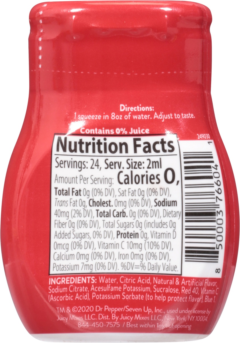 slide 10 of 12, Hawaiian Punch Liquid Water Enhancer Juicy Red Sugar Free - 1.62 oz, 24 servings