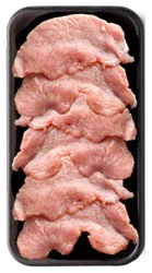 Thin Sliced Boneless Skinless Chicken Breasts - 1.5 Lb