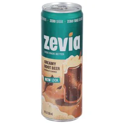Zevia Creamy Root Beer Zero Calorie Soda Single - 12 fl oz
