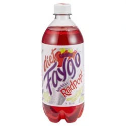 Faygo Diet Red Pop, bottle- 20 oz