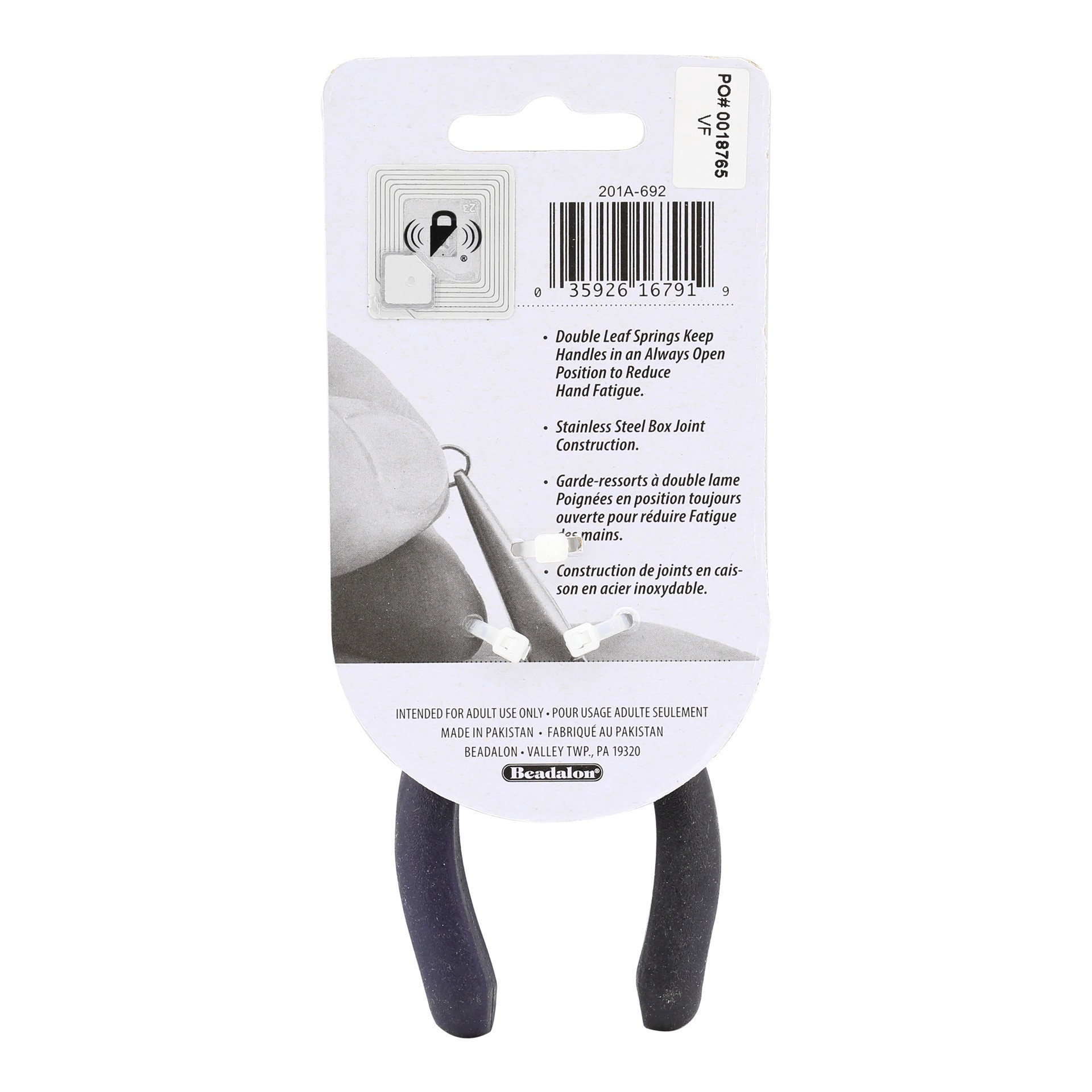 slide 6 of 6, Beadalon Designer Series Chain Nose Pliers, 4.75 in
