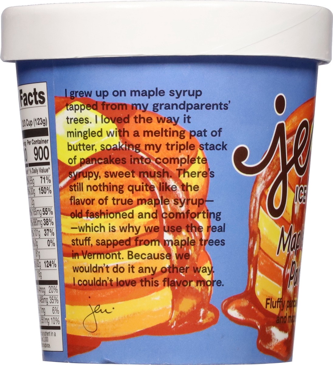 slide 4 of 14, Jeni's Maple Soaked Pancakes Ice Cream 1 pt, 1 pint