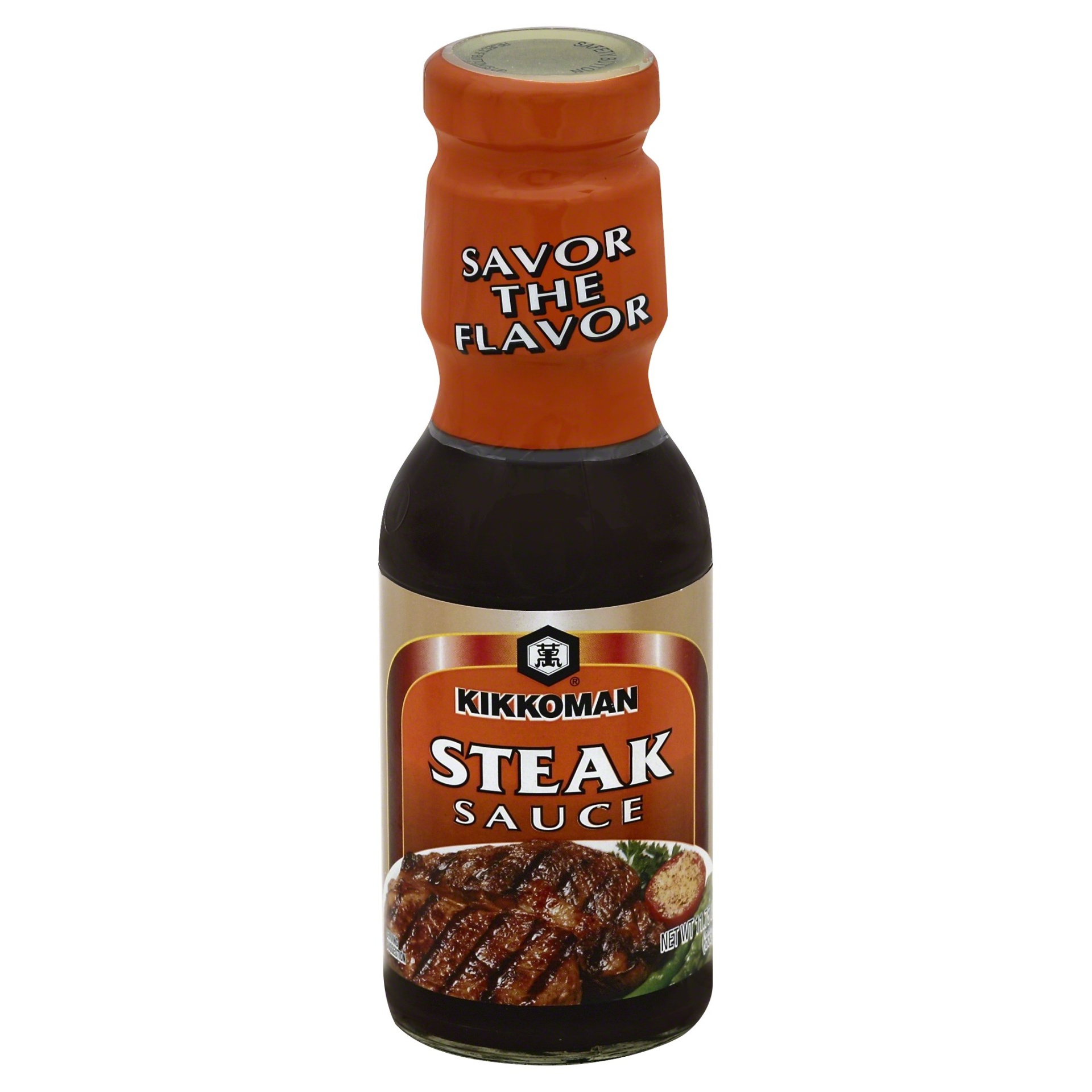 slide 1 of 7, Kikkoman Steak Sauce, 11.75 oz