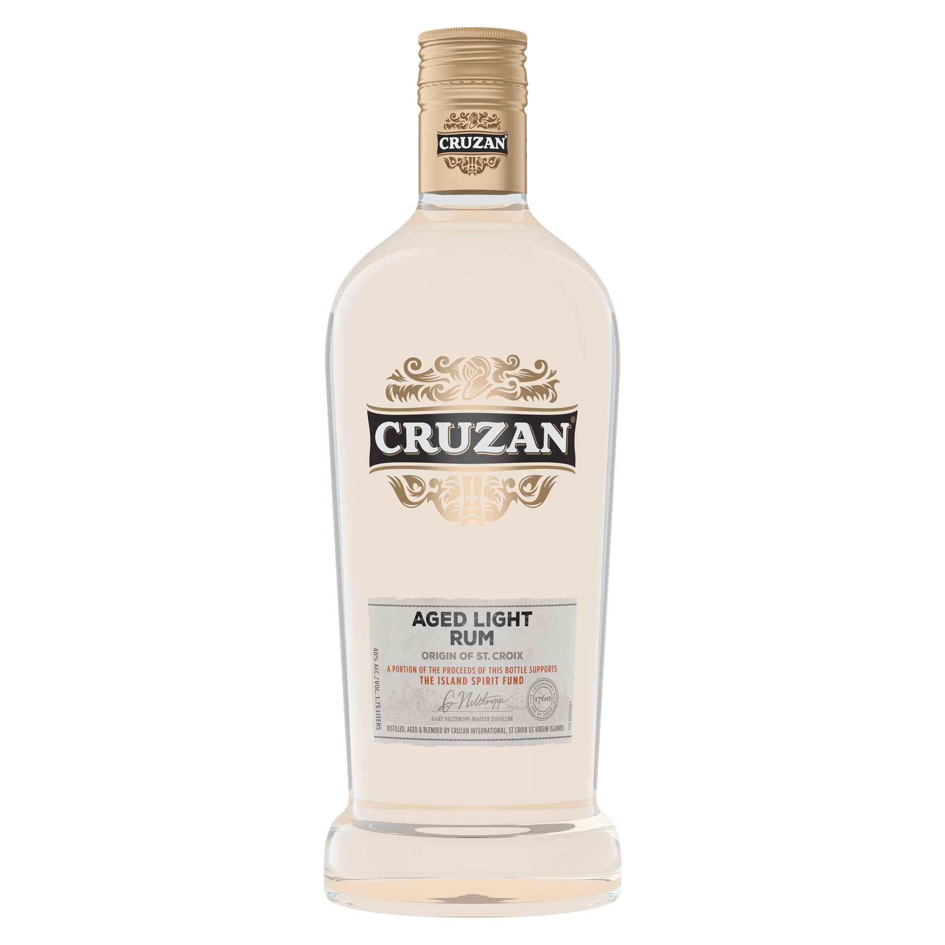 slide 1 of 1, Cruzan Aged Light Rum 1.75 L, 1.75 liter