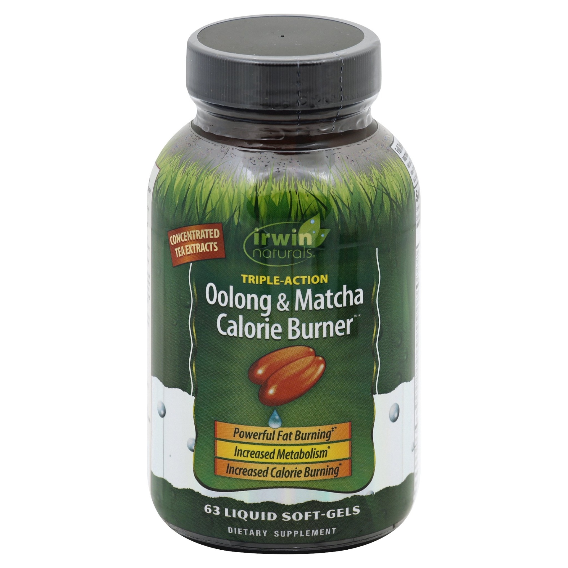 slide 1 of 1, Irwin Naturals Oolong & Matcha Tea Liquid Soft-Gels - 63 ct, 63 ct