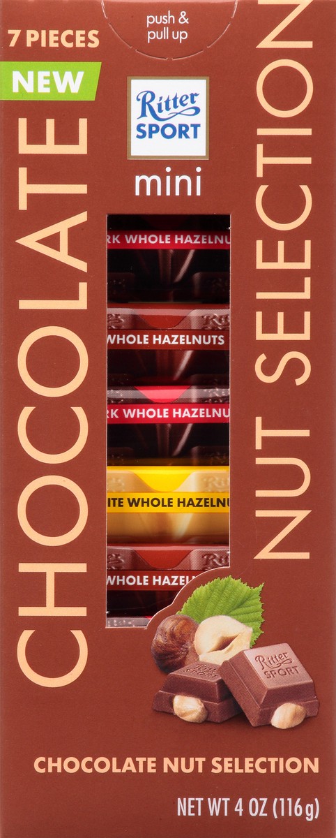 slide 8 of 13, Ritter Sport Mini Nut Selection Chocolate 7 ea, 7 ct