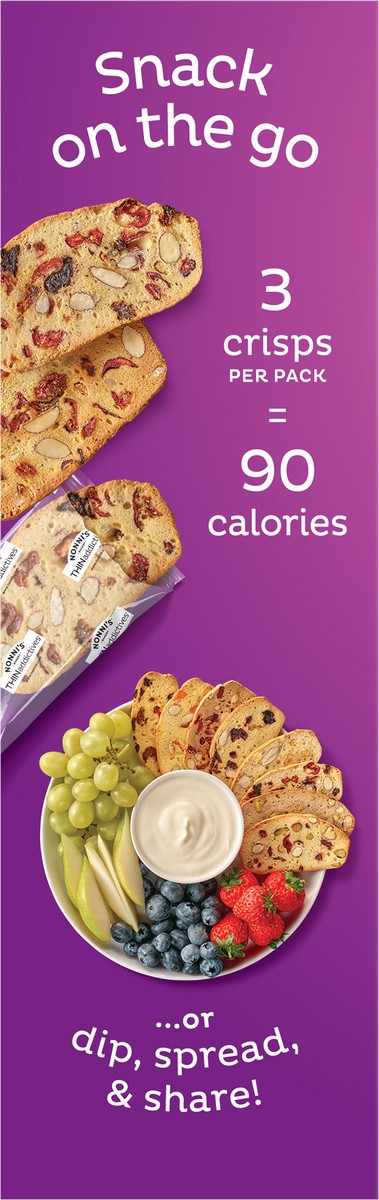 slide 6 of 8, Nonni's THINaddictives Almond Thin Berry Blend Cookies 6 - 3 Packs, 1 ct