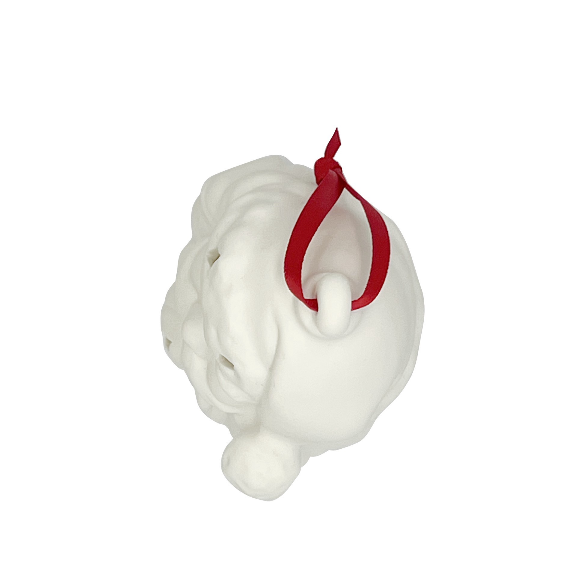 slide 4 of 8, 4" Diy Led Ceramic Santa Ornament By Make Market, 4 in