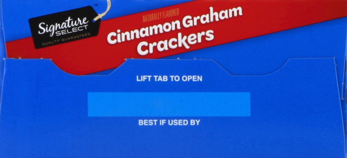 slide 4 of 4, Signature Select Cinnamon Graham Crackers 14.4 oz, 