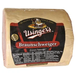 USINGERS Usinger's Natural Casing Braunschweiger Chunk
