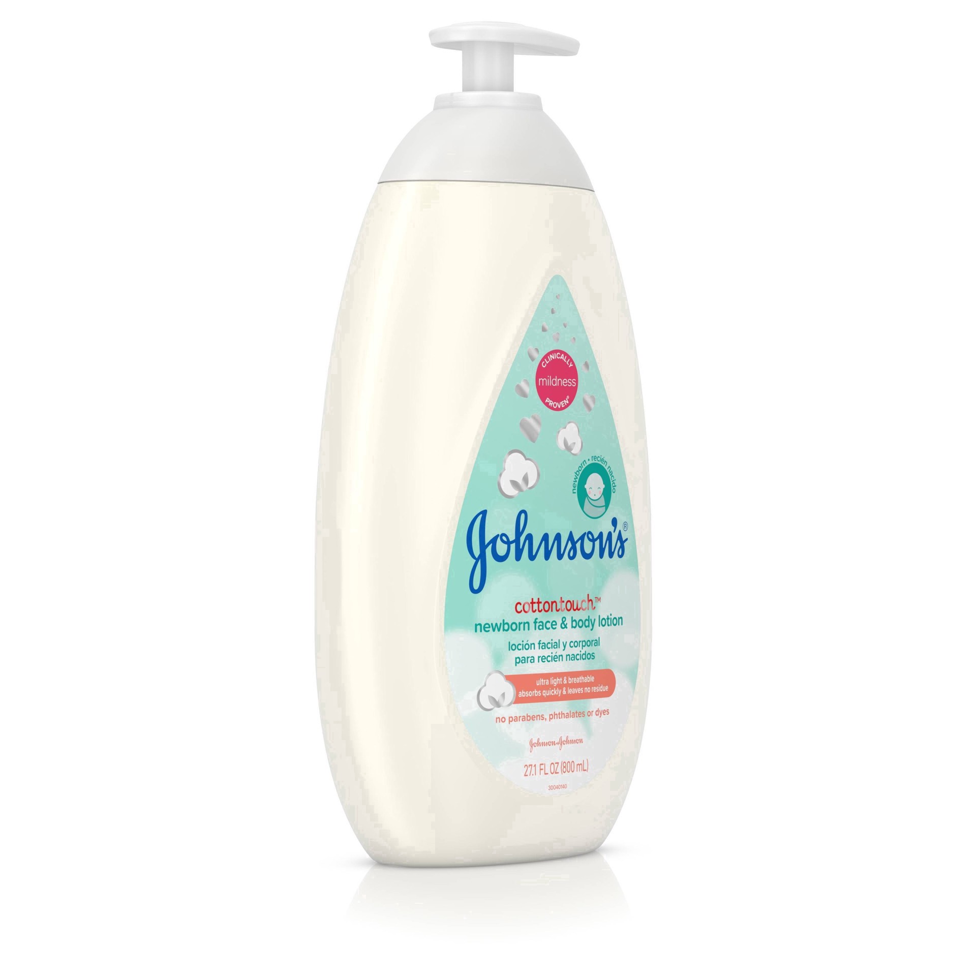 slide 40 of 53, Johnson's Baby Cottontouch Newborn Face & Body Lotion, 27.1 fl oz