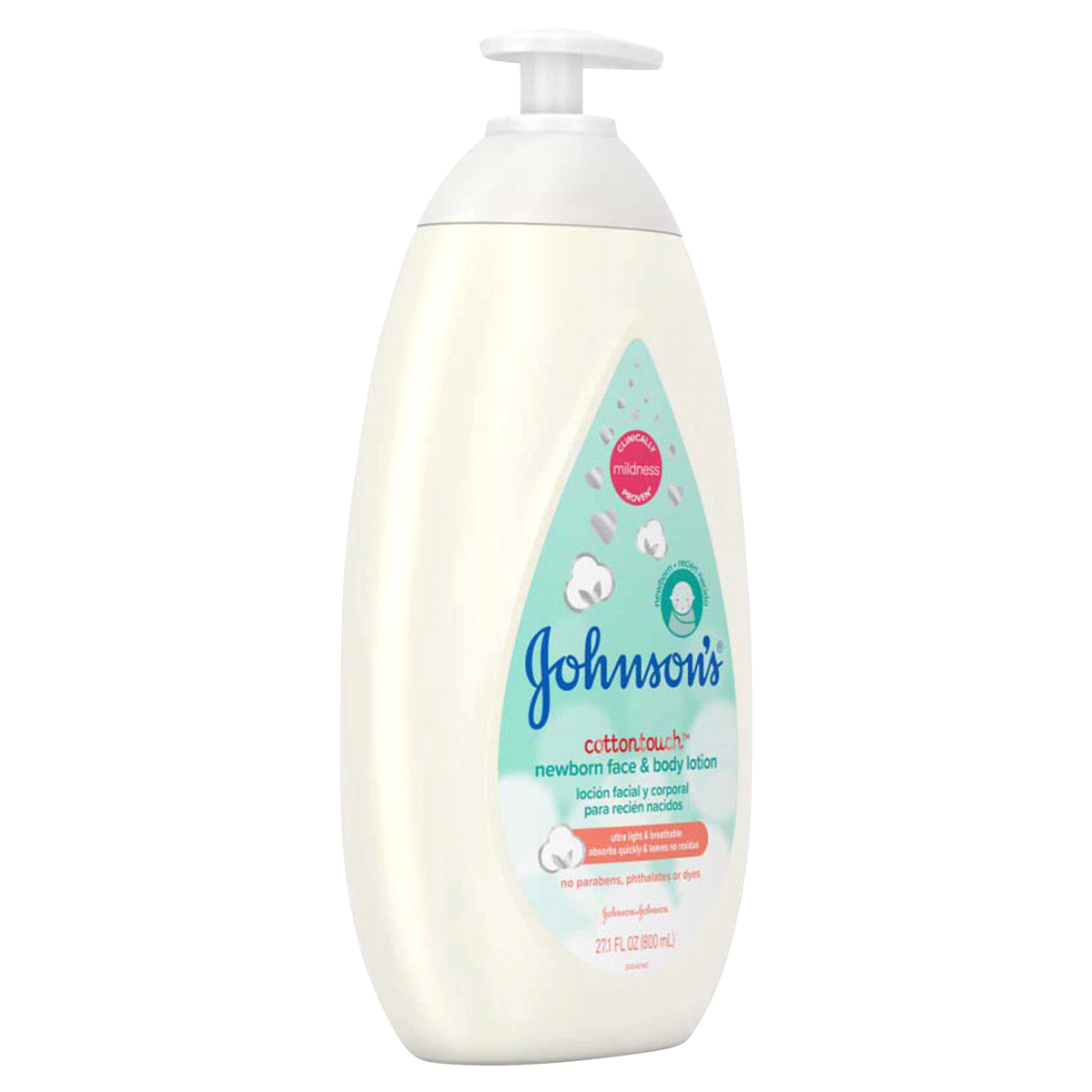 slide 2 of 53, Johnson's Baby Cottontouch Newborn Face & Body Lotion, 27.1 fl oz