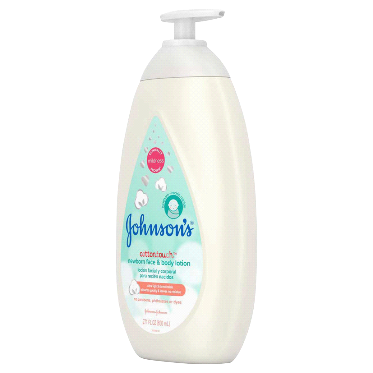 slide 52 of 53, Johnson's Baby Cottontouch Newborn Face & Body Lotion, 27.1 fl oz