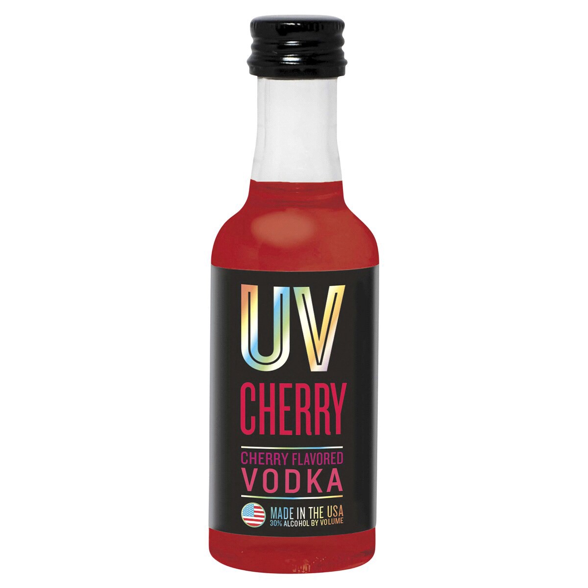 slide 1 of 1, UV Vodka Cherry, 50 ml