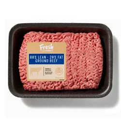 80/20 Ground Beef, 1 Lb