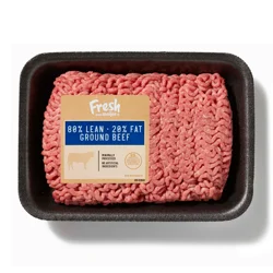 Fresh From Meijer 80/20 Ground Beef Small Pack