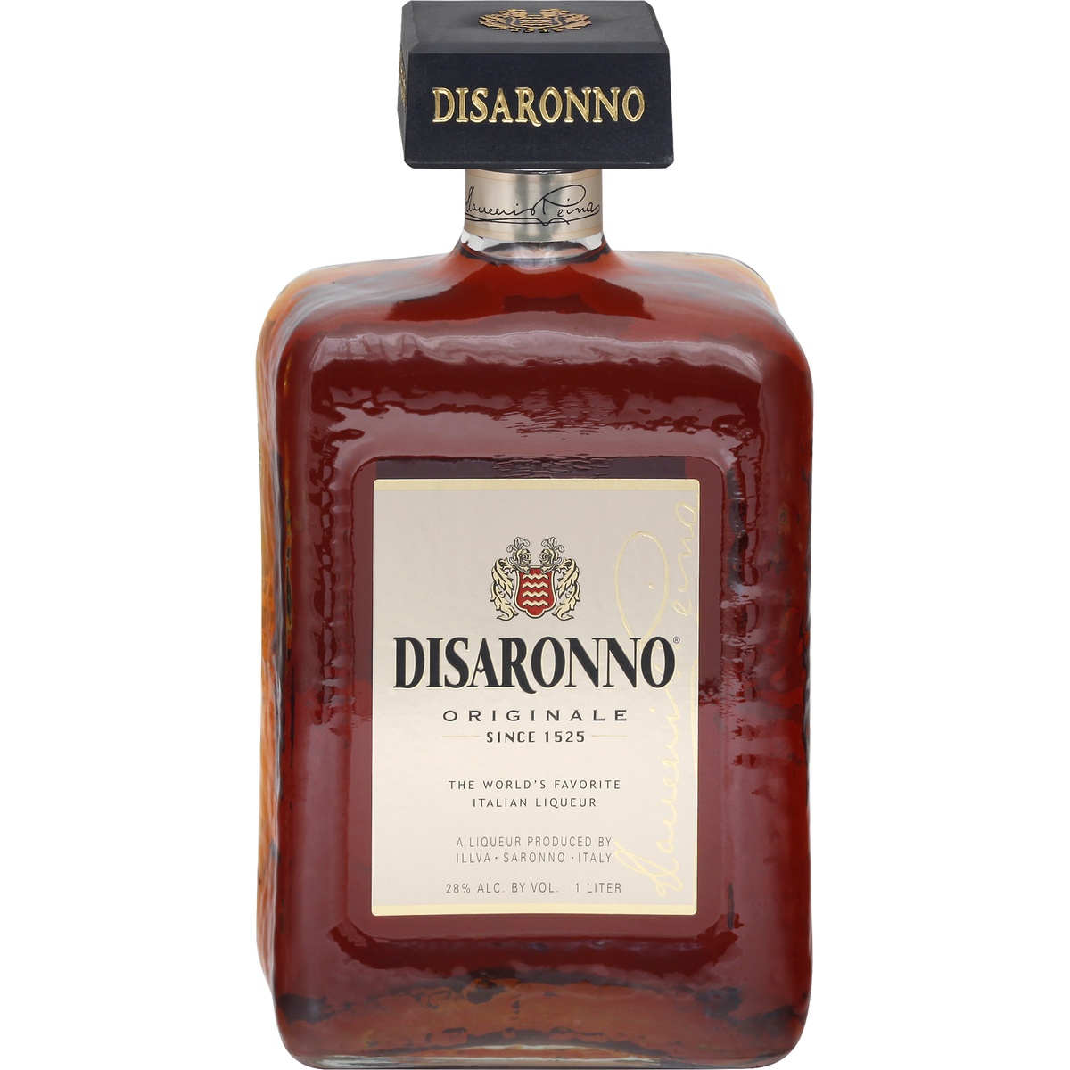 slide 1 of 1, Disaronno Amaretto, 1 liter