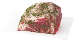 Beef Rib Roast Bone In Herb Crusted - Weight Between 9-11 Lb (4-5 Ribs)