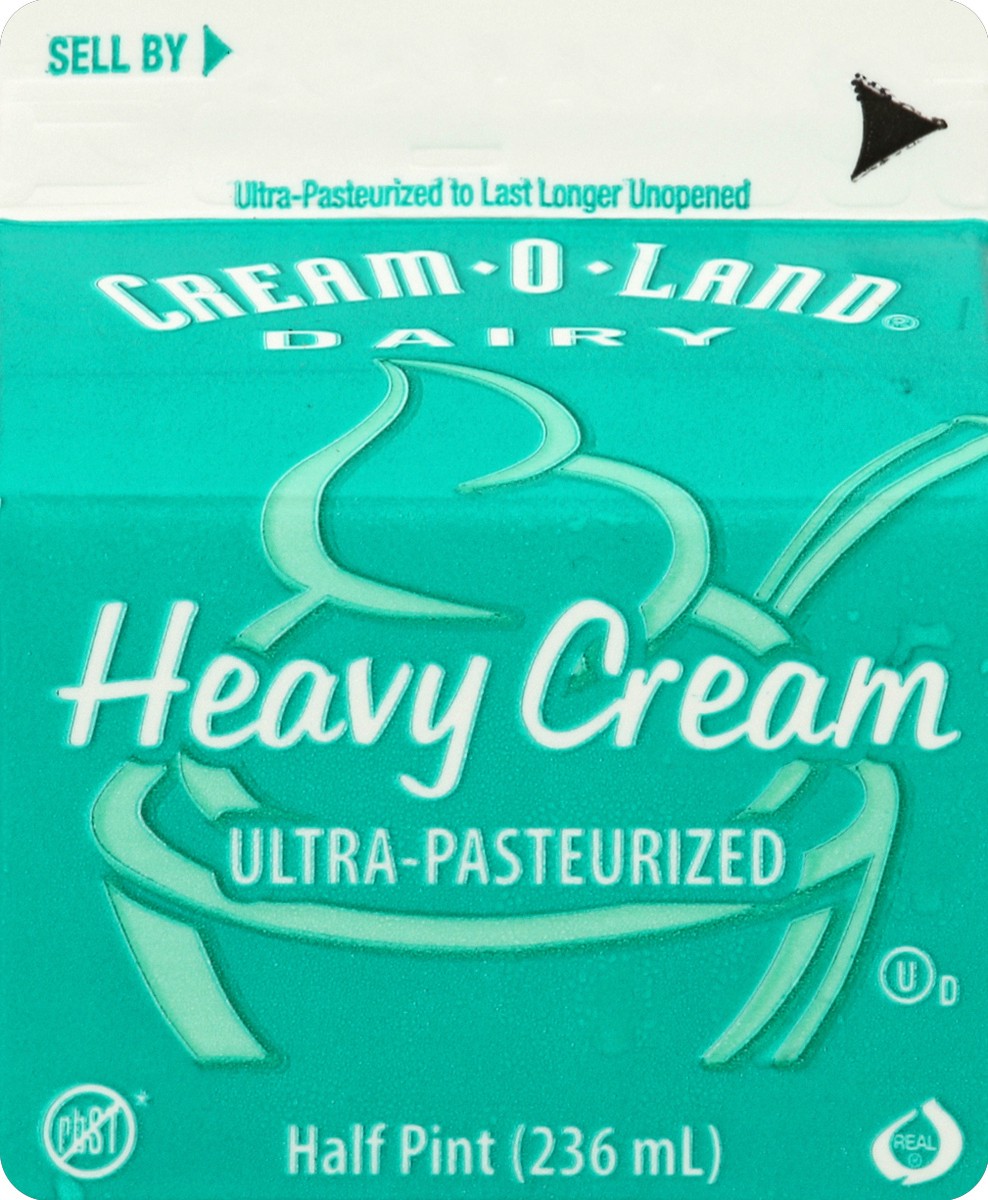 slide 4 of 4, Cream-O-Land Heavy Cream 0.5 pt, 1/2 pint