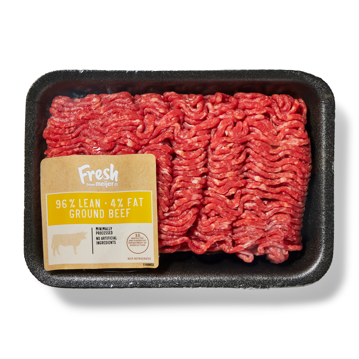 slide 1 of 17, Fresh from Meijer 96/4 Ground Beef Small Pack, per lb