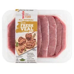 Weis Fresh from the Farm Veal Cutlets For Scallopini