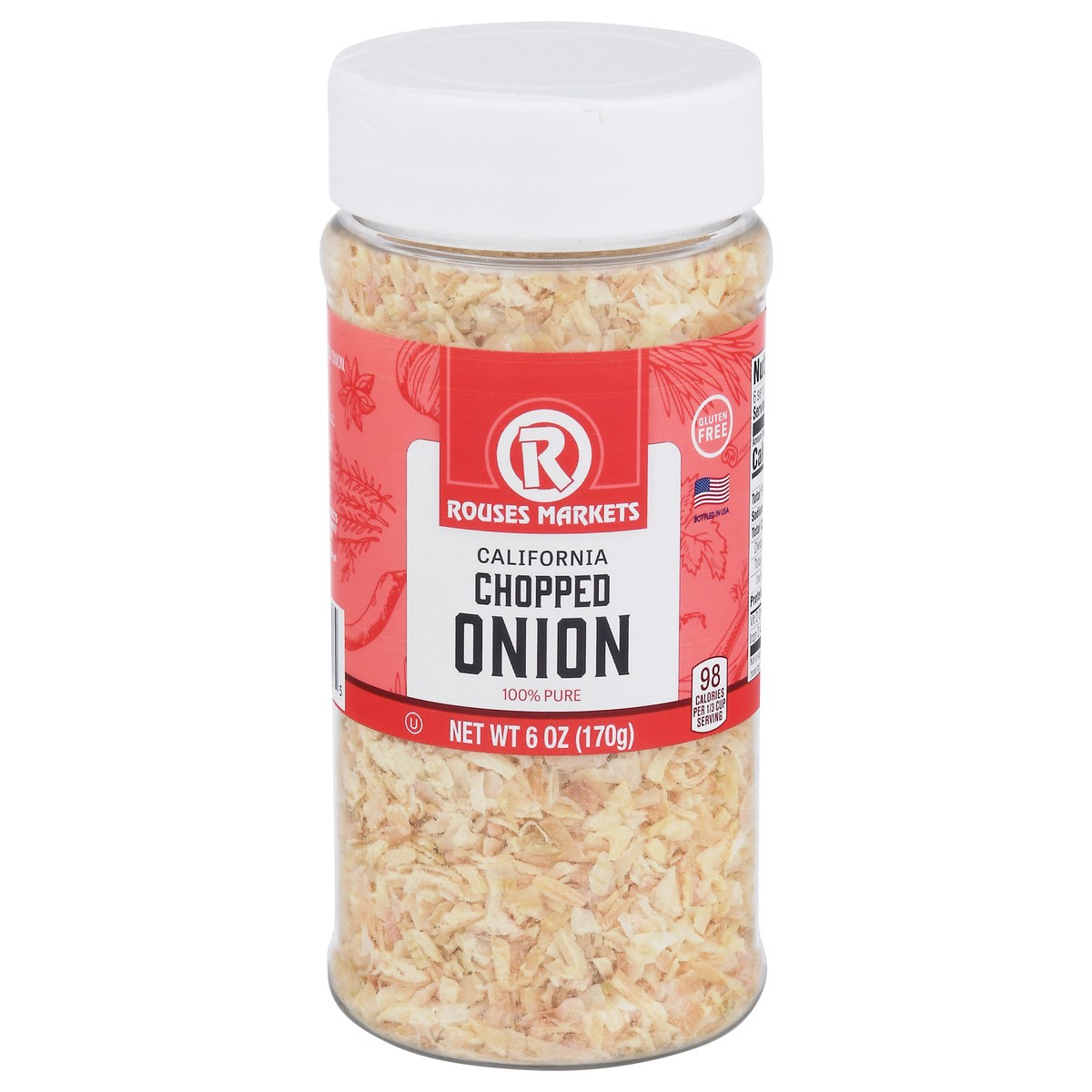 slide 12 of 13, Rouses Markets Rouse Chopped Onion, 4.25 oz