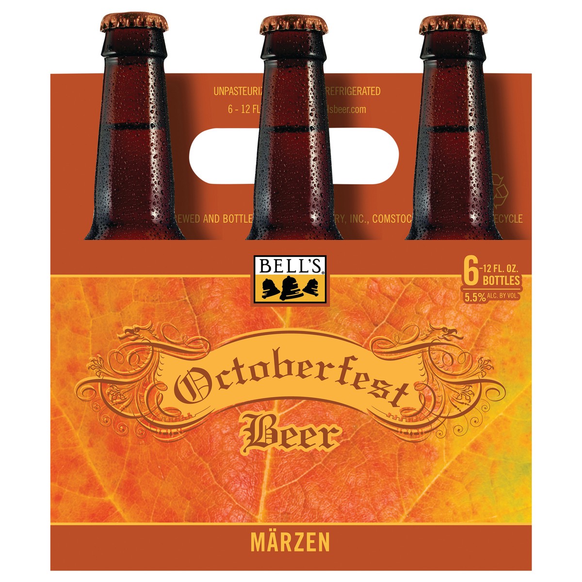 slide 1 of 8, Bell's Octoberfest Ale, 6 Pack, 12 fl oz Bottles, 5.5% ABV, 6 ct; 12 oz