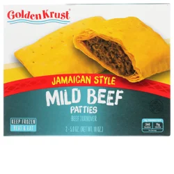Golden Krust Jamaican Style Mild Beef Patties, 2 pk