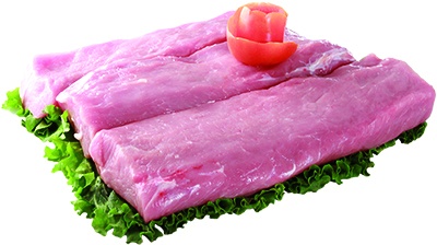 slide 1 of 1, Trozo De Lomo De Puerco S/H Mp, per lb