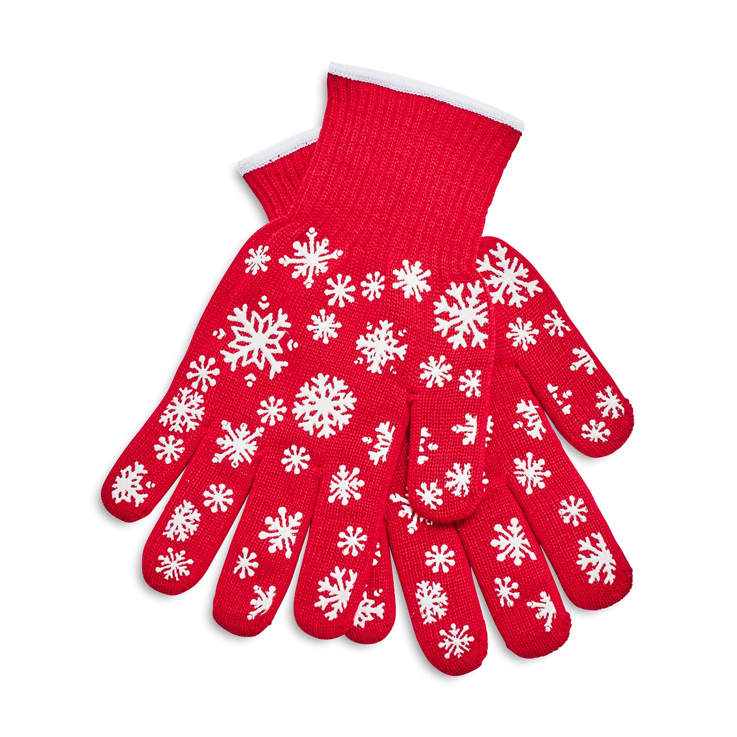 slide 1 of 1, Sur La Table Snowflake Oven Mitts, LG