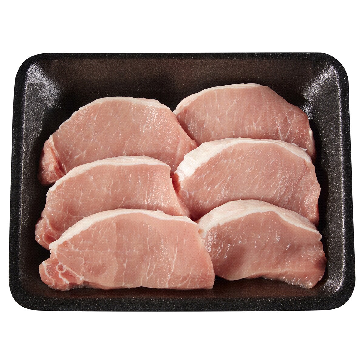 slide 1 of 1, FRESH FROM MEIJER Meijer All Natural Boneless Thin Cut Pork Chops, per lb