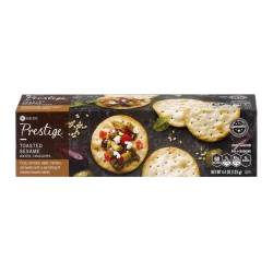 Prestige Water Crackers Toasted Sesame