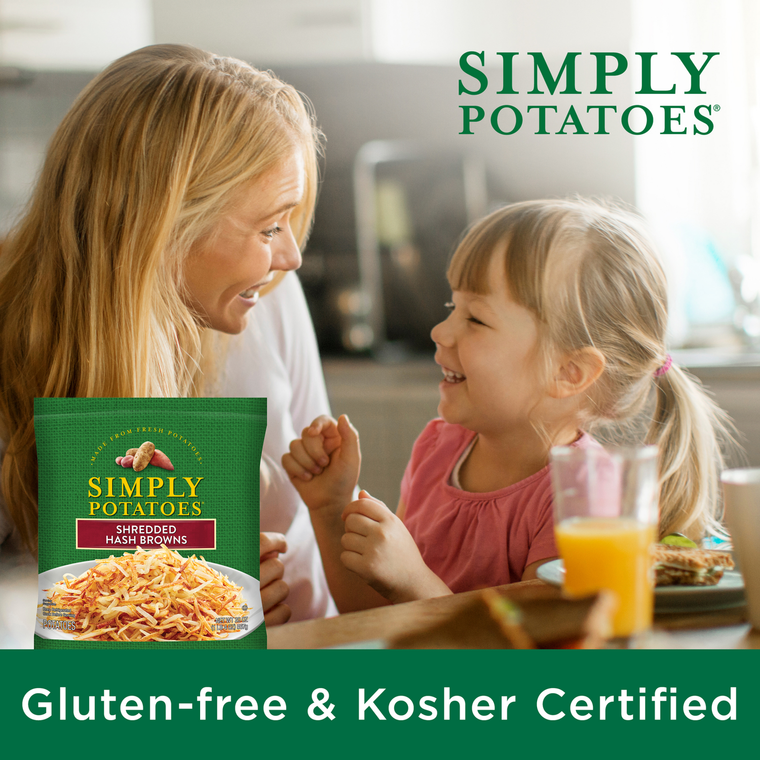 slide 7 of 8, Simply Potatoes Original Hash Browns, 20 Oz, Pack of 1, 20 oz