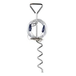 Meijer 20' Tie Out With 16" Spiral Stake Combo, 2 ct