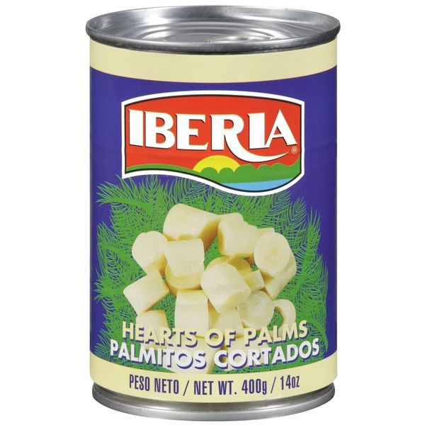 slide 1 of 1, Iberia Cut Hearts Of Palm, 14 oz