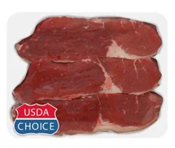 Thin Boneless Beef Chuck Steak Usda Choice Value Pack - 2 Lb