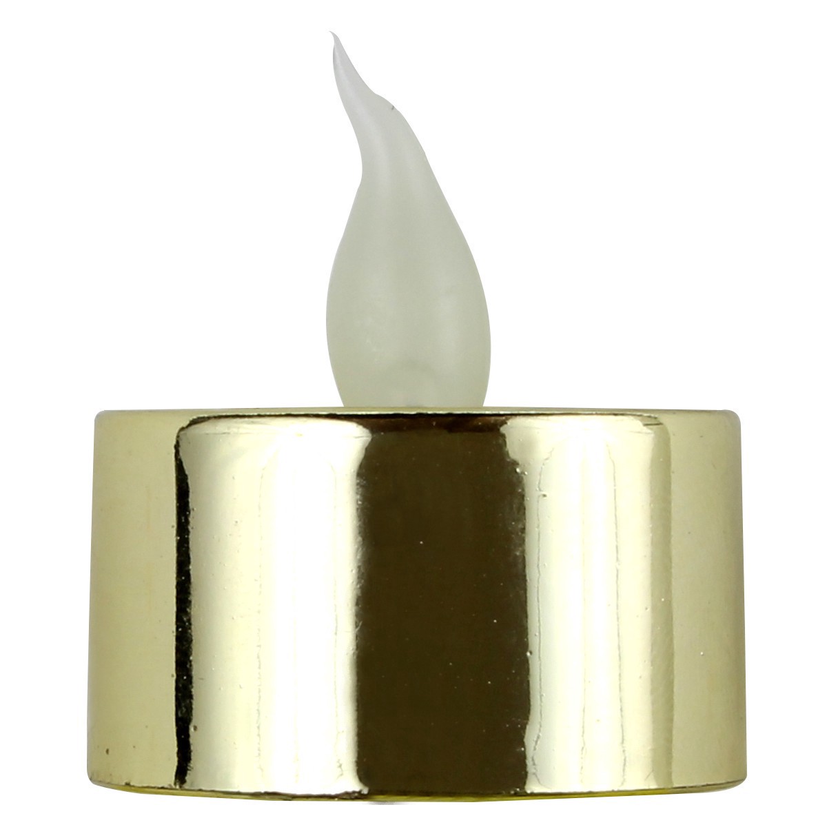 slide 5 of 7, Gold Flameless Tealights By Ashland, includes 24 tealights