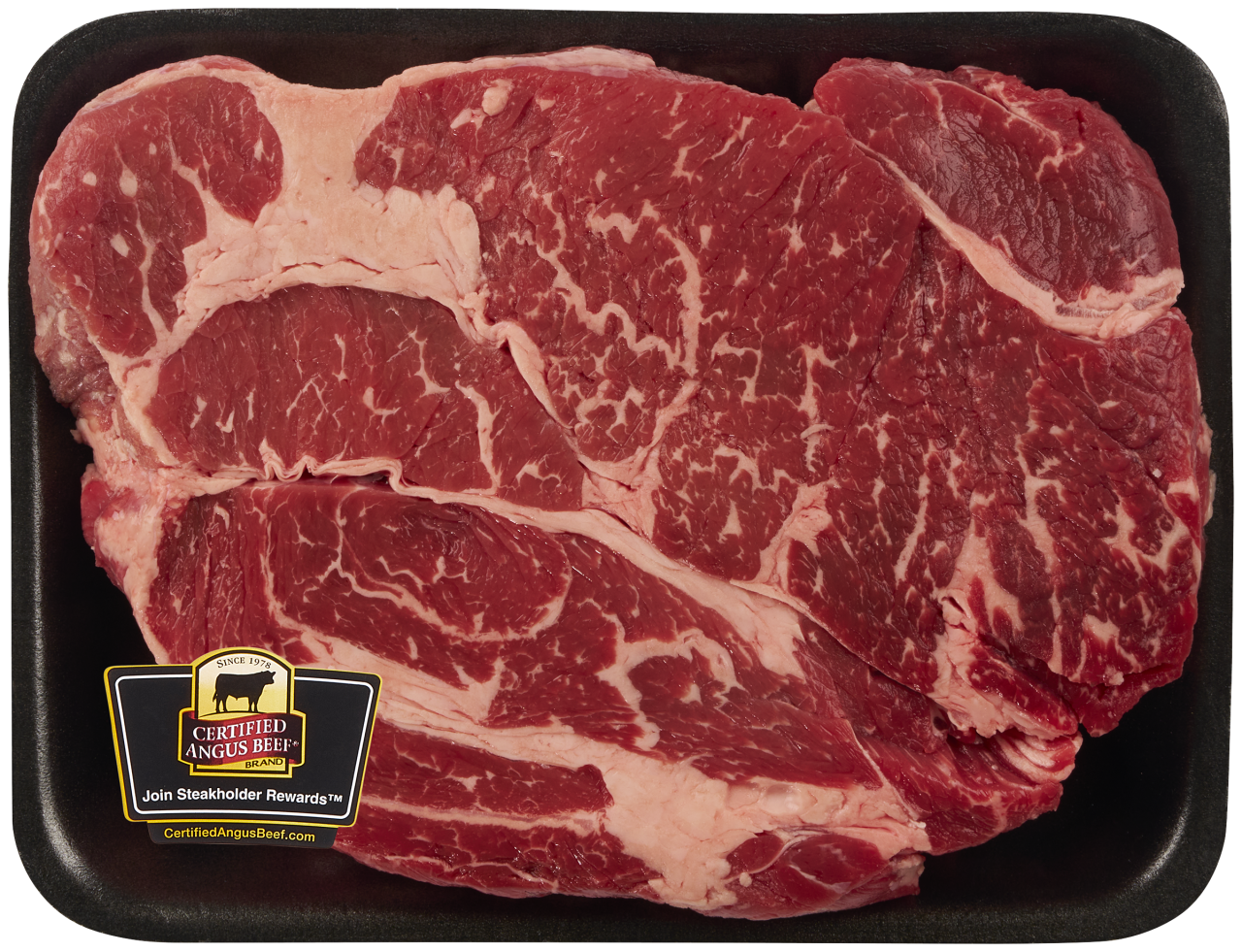 slide 1 of 1, Boneless Chuck Roast Angus Choice Beef, per lb