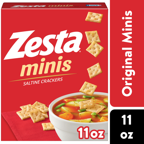 slide 1 of 1, Zesta Kellogg's Zesta Saltines Crackers Original 11oz, 11 oz